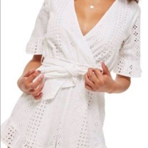 Topshop Eyelet Romper